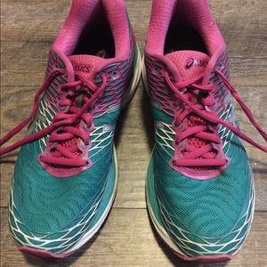 Asics Gel Nimbus 18 tourquoise/fuchsia